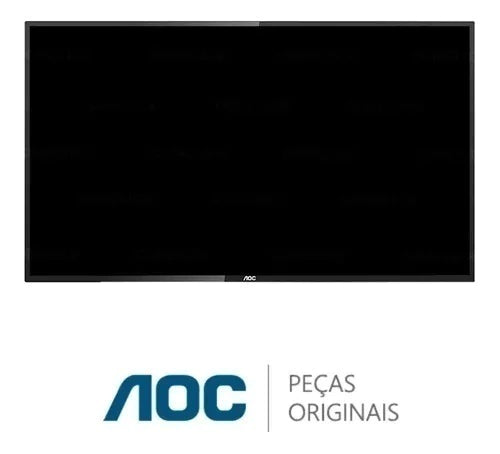 TELA DISPLAY Smart TV AOC 32" LED HD  32S5045/78G ROKU